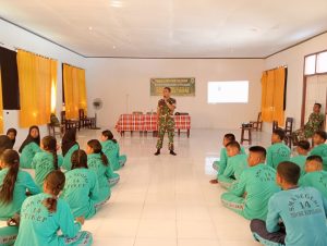 Satgas TMMD ke-126 Beri Penyuluhan Bahaya Radikalisme dan Terorisme ke Pelajar SMA