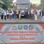 Wakil Bupati OKU Melepas Study Tiru FPK ke Sumatera Barat, Fokus Harmonisasi & Kerukunan