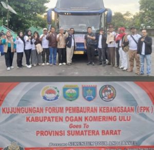 Wakil Bupati OKU Melepas Study Tiru FPK ke Sumatera Barat, Fokus Harmonisasi & Kerukunan