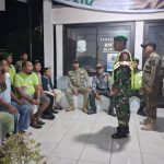 Babinsa Koramil 03/Telukpucung Gandeng Tiga Pilar & Komduk Patroli Malam, Perkuat Keamanan Warga