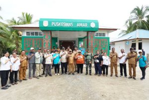 Hari Terakhir Kunker, Dandim 1710/Mimika Dampingi Bupati Tinjau Fasilitas Umum dan Serap Aspirasi Warga