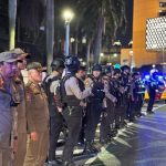 Patroli Malam Polisi di Bundaran HI, Wujudkan Rasa Aman bagi Masyarakat