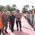 Polres Toba Gelar Apel Kesiapsiagaan Hadapi Bencana Hidrometeorologi 2025