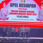 Kodim 1710/Mimika Ikuti Apel Siaga Bencana Hidrometeorologi 2025