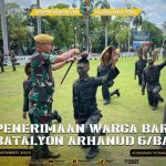 Tradisi Sambut Warga Baru, Batalyon Arhanud 6/BAY Tanamkan Jiwa Korsa dan Loyalitas