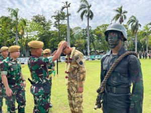 Prajurit Arhanud 6/BAY Pulang dengan Bangga Usai Jalankan Misi PBB di Kongo