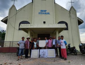 Wujud Komitmen Sosial, PT TPL Fasilitasi Renovasi Gereja HKBP di Toba