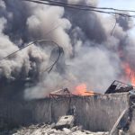 Gudang di Kawasan Pergudangan 8 Kosambi Ludes Terbakar, Api Sulit Dijinakkan