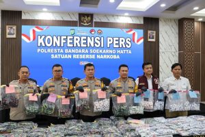 Polresta Bandara Soetta Bongkar Jaringan Vape Etomidate Rp 42,5 Miliar: Terbesar di Indonesia