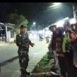 TNI dan Komponen Masyarakat Gelar Patroli Gabungan di Serang Baru