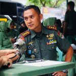 Semarak HUT ke-79, Resimen Arhanud 1/F TNI AD Gelar Donor Darah Peduli Sesama
