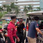 Personel Ditpamobvit Selamatkan Nyawa Warga di CFD Sudirman
