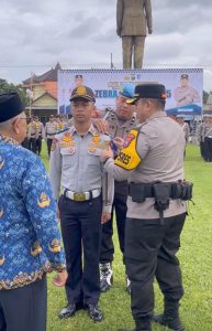 Polres Blitar Resmi Mulai Operasi Zebra Semeru 2025, Perketat Pengawasan Lalu Lintas Dengan Etle 95 Persen