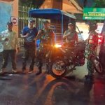 Kodim 0505/JT Gelar Patroli/Siskamling Bersama Komduk di Duren Sawit