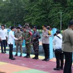 Danrem 052/Wkr Pimpin Pam VVIP Kunjungan Kerja Wapres RI di Pulau Pramuka