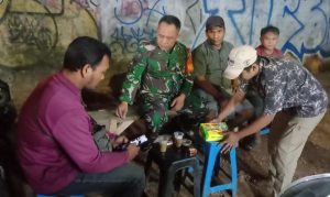 Kodim 0505/JT Gelar Patroli Siskamling Keliling, Wujudkan Jatinegara Aman dan Kondusif
