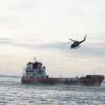 Kolaborasi Unsur Laut dan Udara, Tangkap Dua Kapal Pembawa Pasir Timah Ilegal