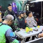 Patroli Keamanan Bersama Koramil 06/Setu dan Komponen Pendukung Jaga Kondusifitas Wilayah Setu