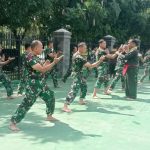 Latih Prajurit Tangguh, Kodim 0509 Bekasi Gelar Pencak Silat Militer di Makodim