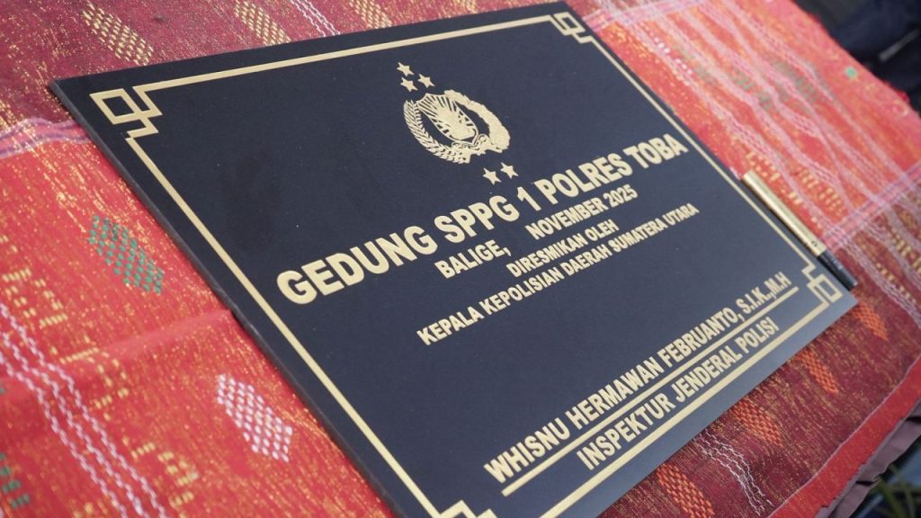 Peresmian SPPG 1 Polres Toba Menjadi Langkah Strategis Tingkatkan Gizi Anak