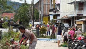 Rutan Kelas IIB Balige Tunjukkan Komitmen di Kegiatan Sosial dan Gotong Royong Bersama Masyarakat Kelurahan Pardede Onan