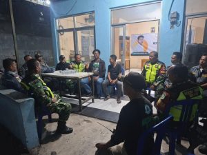 Patroli Mitigasi Dan Siskamling Di Bekasi Timur, Koramil 03/Teluk Pucung Perkuat Keamanan Wilayah