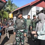 Dandim 1710/Mimika Tinjau Kondisi Wilayah dan Gelar Komsos di Kampung Kekwa