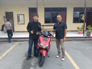 Motor Hilang Berhasil Ditemukan, Warga Apresiasi dan Sampaikan Terimakasih Kepada Polsek Balige