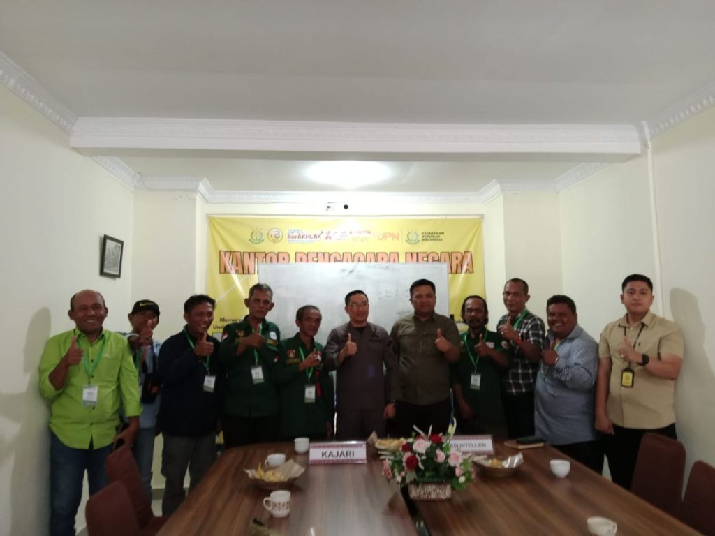 Kejari Kabupaten Toba Sambut Baik Audiensi DPC AKPERSI Kabupaten Toba