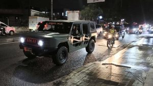 Patroli dan Siskamling Koramil 04/Jatiasih bersama Komduk : Perkuat Keamanan Wilayah, Wujudkan Lingkungan Aman