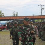Kodim 1715/Yahukimo bersama Polres dan Jajaran Satgas TNI-Polri Giat Apel dan Patroli Gabungan jelang 1 Desember 2025