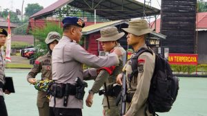 Dansat Brimob Polda Sumsel Resmi Buka Latihan Pembulatan Kemampuan Brimob bagi Personel Bintara dan Tamtama Remaja