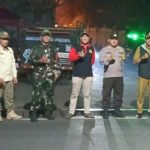 Kolaborasi Patroli/Siskamling Kodim 0505/JT Bersama Komduk di Cipayung
