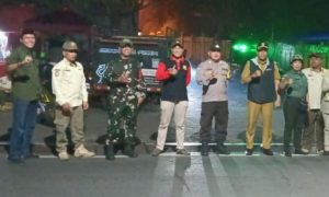 Kolaborasi Patroli/Siskamling Kodim 0505/JT Bersama Komduk di Cipayung