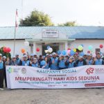 Kapolres Toba Bersama Ketua Bhayangkari Hadiri Jalan Santai Peringati Hari HIV/AIDS Sedunia