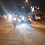 Babinsa Koramil 03/Teluk Pucung Bersama Komduk Gelar Patroli Malam untuk Perkuat Rasa Aman Warga
