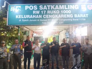 Resmob Polres Jakbar Perkuat Sinergi Satkamling RW 017