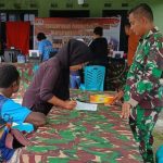 Kodim 1710/Mimika Gelar Pendampingan Pembuatan Adminduk Dalam Rangka Hari Juang TNI AD