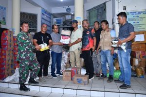 Bantuan Bencana Alam Dari Kabupaten Samosir Sampai di Tapteng dan Sibolga dan Telah Didistribusikan