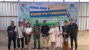 Sambut Bulan Kasih Natal 2025, Kodim 1715/Yahukimo Gelar Lomba Paduan Suara