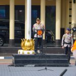 Wakapolri Pimpin Apel Kesiapan Pemberangkatan Pasukan dan Kendaraan di Lapangan Mako Korbrimob