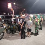 Koramil 03/Teluk Pucung Gelar Patroli Mitigasi dan Siskamling Bersama Komduk dan Komcad Jaga Stabilitas Wilayah