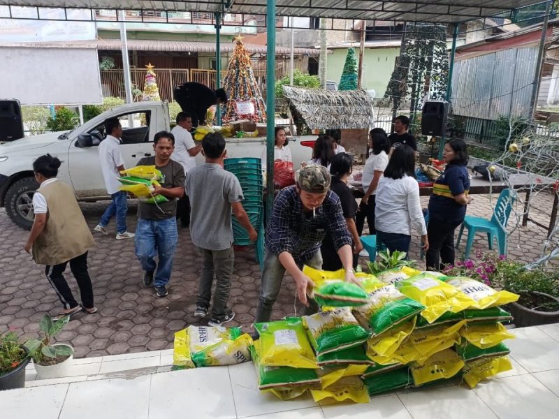 Gerakan Pangan Murah di Kecamatan Silaen Resmi Dibuka Sekda Toba