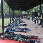 Asah Profesionalisme, Prajurit Makorem 052/Wkr Gelar Latihan Menembak Senjata Ringan