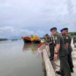 Kodim 1710/Mimika Bersama Satuan TNI AD di Timika Gelar Upacara Tabur Bunga Peringati Hari Juang TNI AD Ke-80 TA 2025