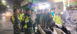 Patroli Terpadu Koramil 03/TP, Bekasi Utara Tetap Aman dan Kondusif