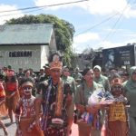 Dandim 1710/Mimika Sambut Kedatangan Danrem 173/PVB Dalam Kunjungan Kerjanya Ke Kodim 1710/Mimika