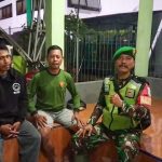 Langkah Malam Penuh Kepedulian, Babinsa Koramil 05/Bantargebang Bersama Komduk Hadir Jaga Aman Lingkungan