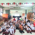 Sat Binmas Polres Metro Jakarta Utara Melaksanakan Kegiatan Polisi Sahabat Anak di SDN 03 Warakas