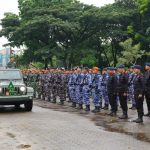 Dansat Brimob Polda Sumsel Hadiri Upacara Peringatan Hari Juang Infanteri ke-77 Tahun 2025